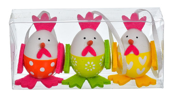 JUMI Kurczaki do powieszenia 3 szt.