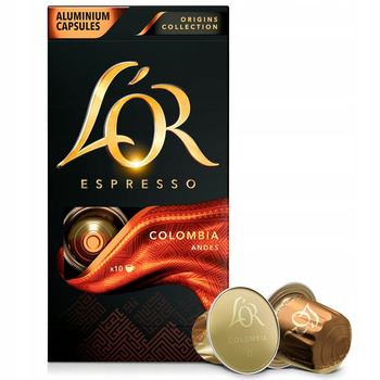 L'OR Espresso Colombia Kawa mielona w kapsułkach 52 g (10 sztuk)