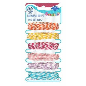 Marynarskie impresje - rafia do dekoracji 6 x 5 metrów