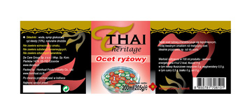 Thai Heritage Ocet ryżowy 200 ml