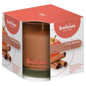 Bolsius Świeca zapachowa w szkle 95/95 True Scents Pieczone Jabłko