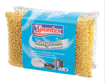 Spontex Zmywak do delikatnych powierzchni 2 szt