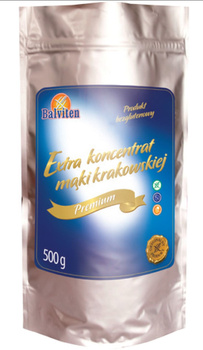 Balviten Extra koncentrat mąki krakowskiej do wypieku chleba 500 g