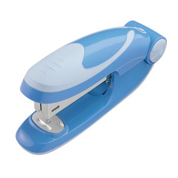 Zszywacz Herlitz 24/6 ergonomiczny mały Color Blocking Baltic Blue