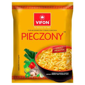Vifon Zupa błyskawiczna o smaku kurczaka pieczony 70 g
