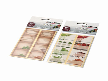 Etykiety na zioła / przyprawy 64 szt