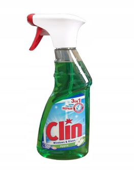 Clin Apple Płyn do mycia powierzchni szklanych 500 ml