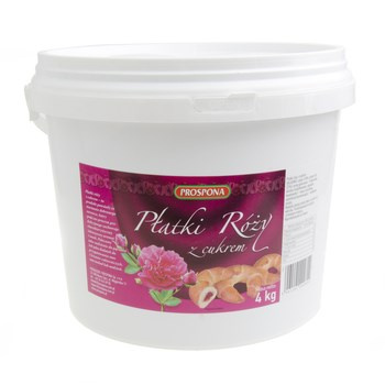 PRO.PŁATKI RÓŻY Z CUKREM 4KG