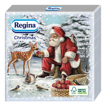 Regina Serwetki  Christmas 3-warstwowe 15 sztuk 33x33cm