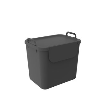 Kosz do sortowania odpadów JIVE 30L antracyt Rotho