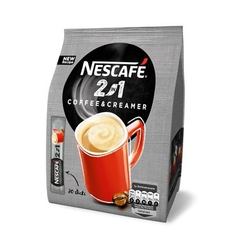 Nescafé 2in1 Coffee & Creamer Rozpuszczalny napój kawowy 160 g (20 x 8 g)