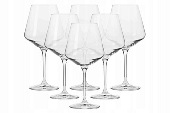 Komplet 6 sztuk kieliszków do wina białego chardoney 460ml Avant-Garde