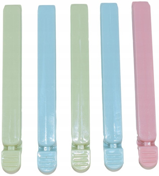 Klipsy do zamykania woreczków 12x1,5cm- 5 szt VESPERO