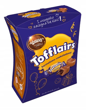 Wawel Tofflairs karmelowo - czekoladowy 240g