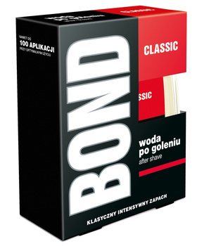 Woda po goleniu Bond Classic 100ml + krem do golenia Bond Sensitive 50ml  gratis
