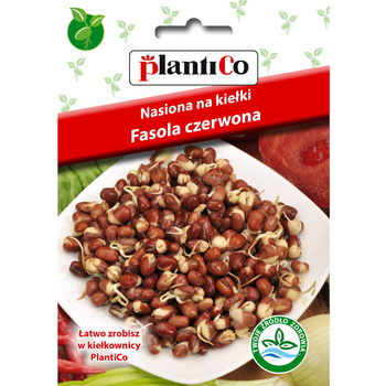 Nasiona na kiełki - Fasola czerwona 50g Plantico