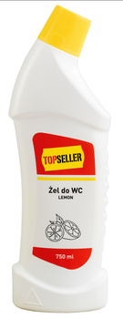 TOPSELLER Żel do WC 750ml lemon