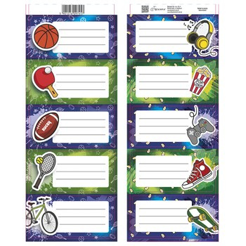 Beniamin Naklejki na zeszyty sport