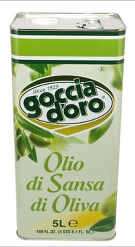 Oliwa z wytłoków z oliwek Sansa 5 l Goccia D'oro