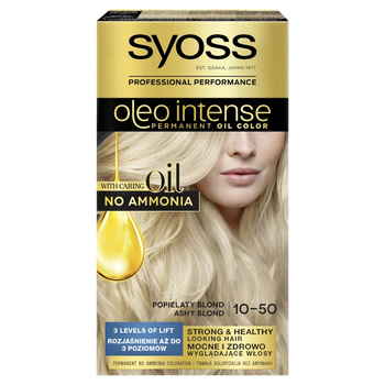 Syoss Oleo Intense Farba do włosów popielaty blond 10-50