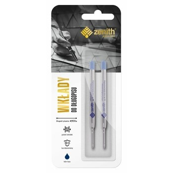 Wkład wielkopojemny Zenith 4 -  2 sztuki, niebieski