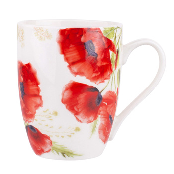 Kubek baryłka 300 ml dekoracja Mak Altom Design