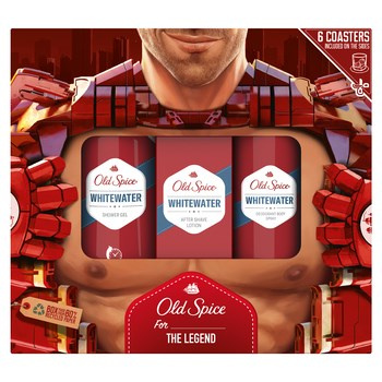 Old Spice Whitewater Zestaw podarunkowy dla faceta gaszącego pożary