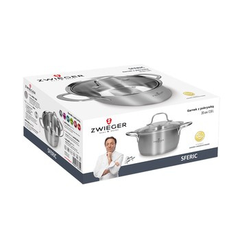 Garnek z pokrywką 20 cm Sferic Zwieger