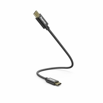 Kabel ładujący/data USB-C - USB-C Hama 0,2 m czarny