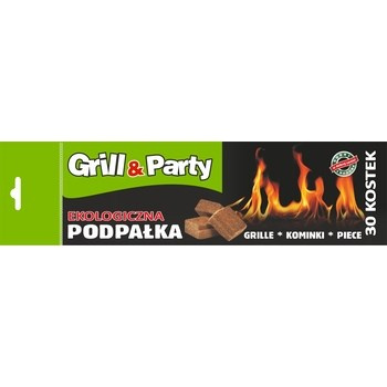 Podpałka ekologiczna Grill&Party 30 sztuk