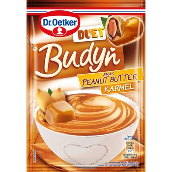 Dr. Oetker Duet Budyń smak peanut butter - karmel 40 g