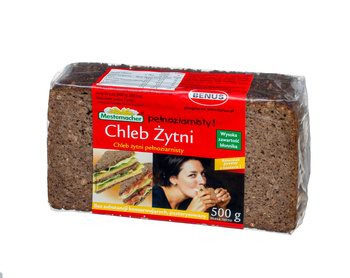 Mestemacher Chleb żytni pełnoziarnisty 500g