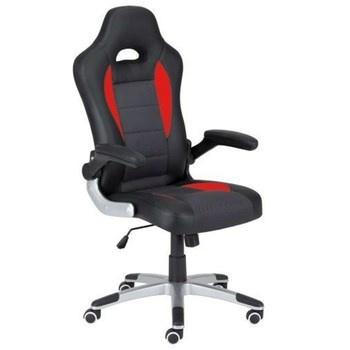 Fotel Orio czarno-czerwony