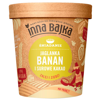 Inna Bajka Jaglanka Banan i Surowe Kakao 65g