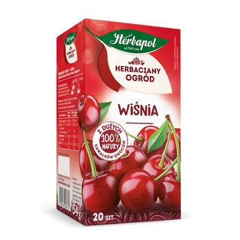 Herbapol Herbaciany Ogród Herbatka owocowo-ziołowa wiśnia 54 g (20 x 2,7 g)