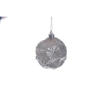 Zawieszka choinkowa 8 cm komplet 6 sztuk