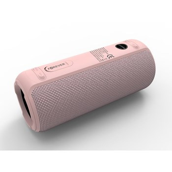 Zestaw Głośnik Bluetooth Forever Toob 30 PLUS BS-960 różowy + Słuchawki Bluetooth Forever TWE-110 Earp z etui ładującym różowy