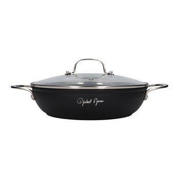 Garnek płaski z pokrywką 28 cm Darque Zwieger