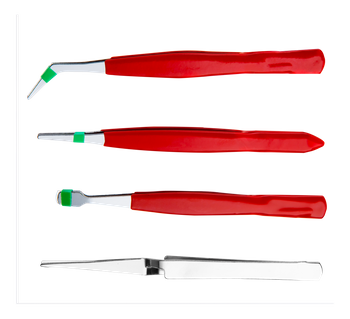 Pincety, zestaw 4 szt