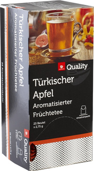 TGQ Herbata owocowa z jabłkiem 25tb x 2,75g