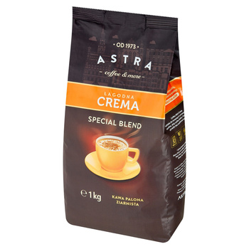 Astra Kawa ŁAGODNA Crema 1kg ziarnista