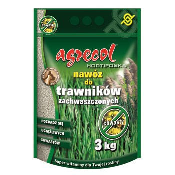 Hortifoska, Nawóz do trawników zachwaszczonych 3kg Agrecol