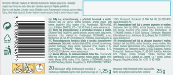 Teekanne World Special Teas Herbata biała o smaku żurawinowo-malinowym 25 g (20 x 1,25 g)