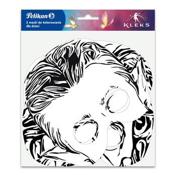 Pelikan Maski dla dzieci do kolorowania KLEKS 3 szt