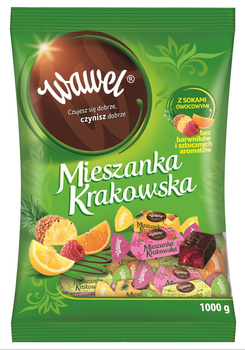 Wawel Mieszanka Krakowska Galaretki w czekoladzie 1000 g