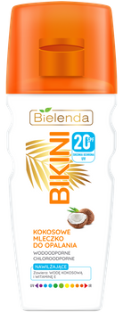 BIKINI (N.) Kokosowe mleczko do opalania SPF20 200ml