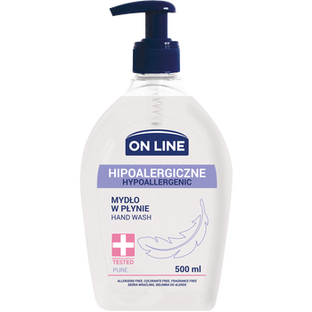 ON LINE Mydło Hipoalergiczne PURE 500 ml dozownik