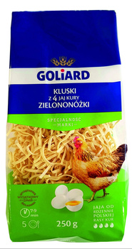 Goliard Kluski z jaj kury zielononóżki 250g