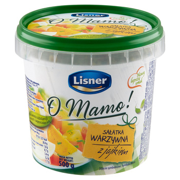 Lisner O Mamo! Sałatka warzywna z jajkiem 500 g