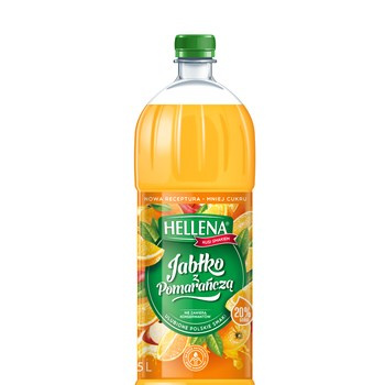 Hellena Napój niegazowany jabłko z pomarańczą 1,75 l